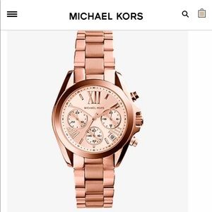 Rose gold Michael Kors Watch